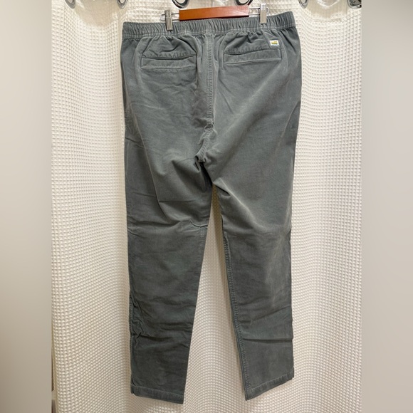 Vuori Men's Sage Green Jogger Corduroy  Pants - XL - Picture 6 of 8